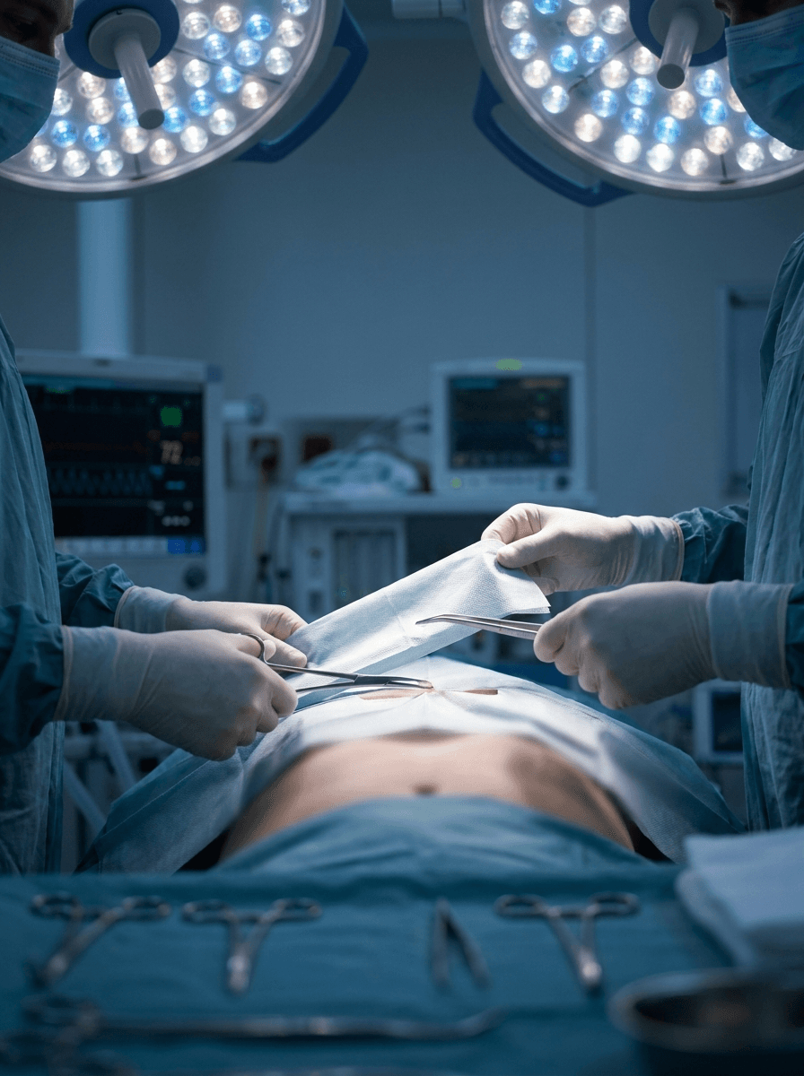 Organ transplant surgery