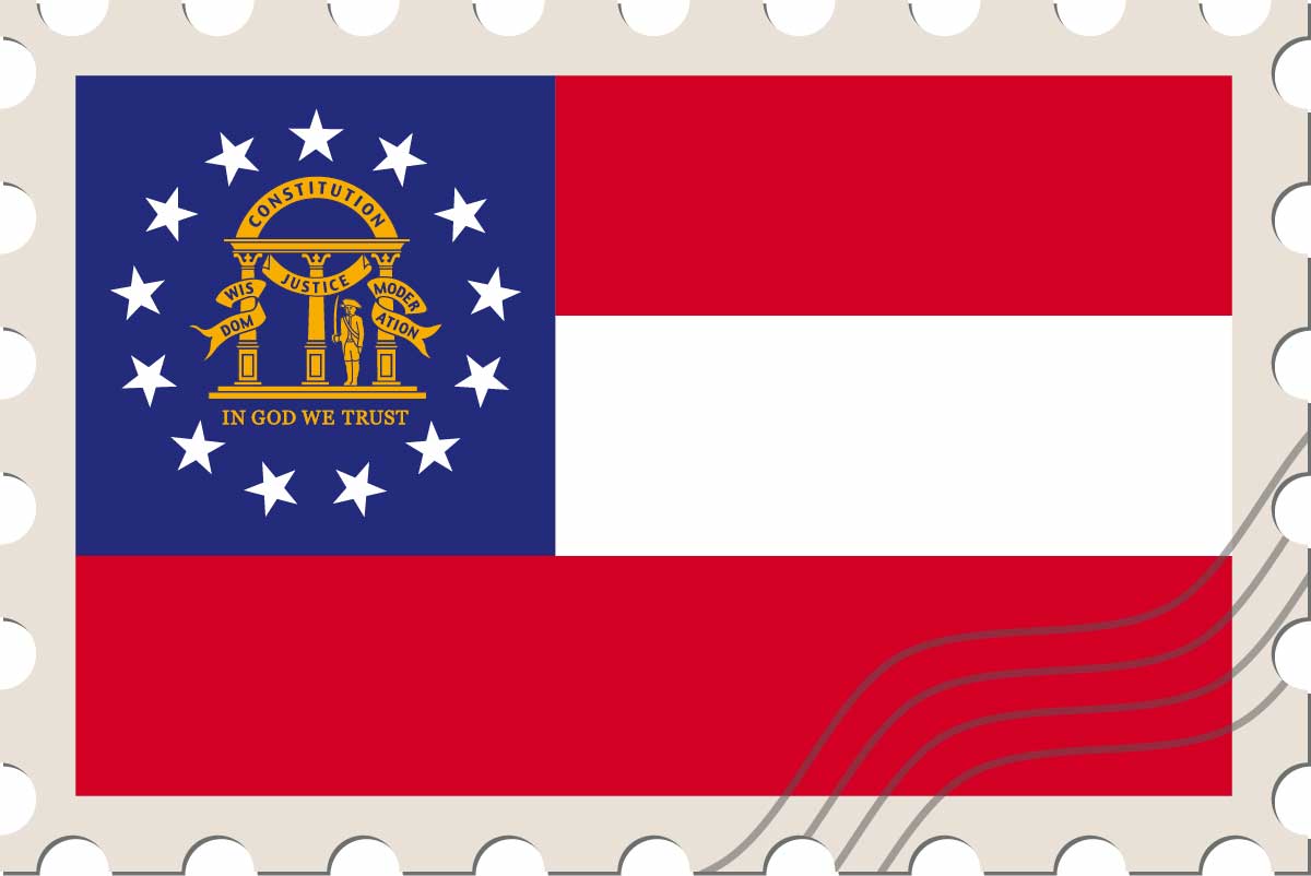 Georgia state flag