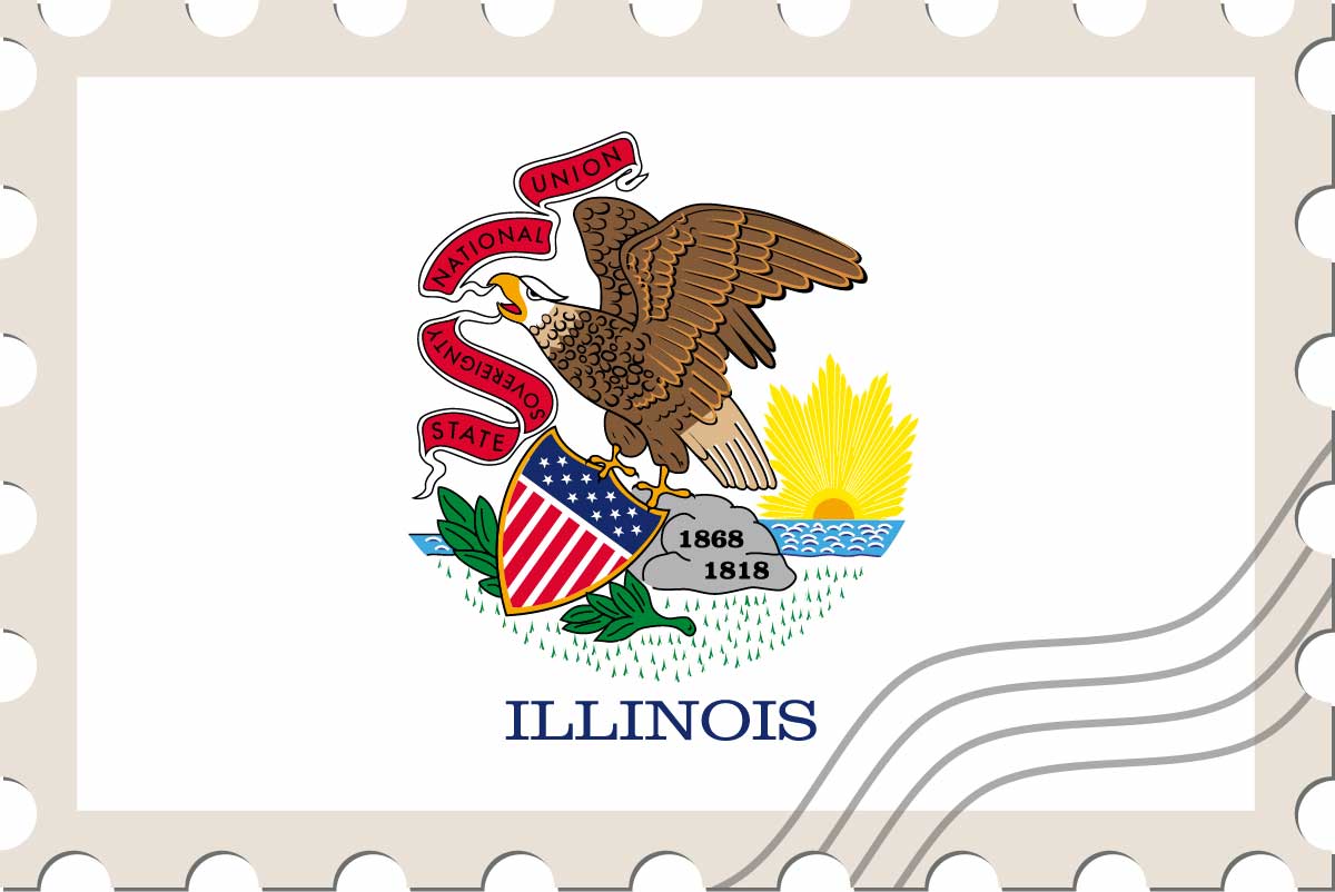 Illinois state flag