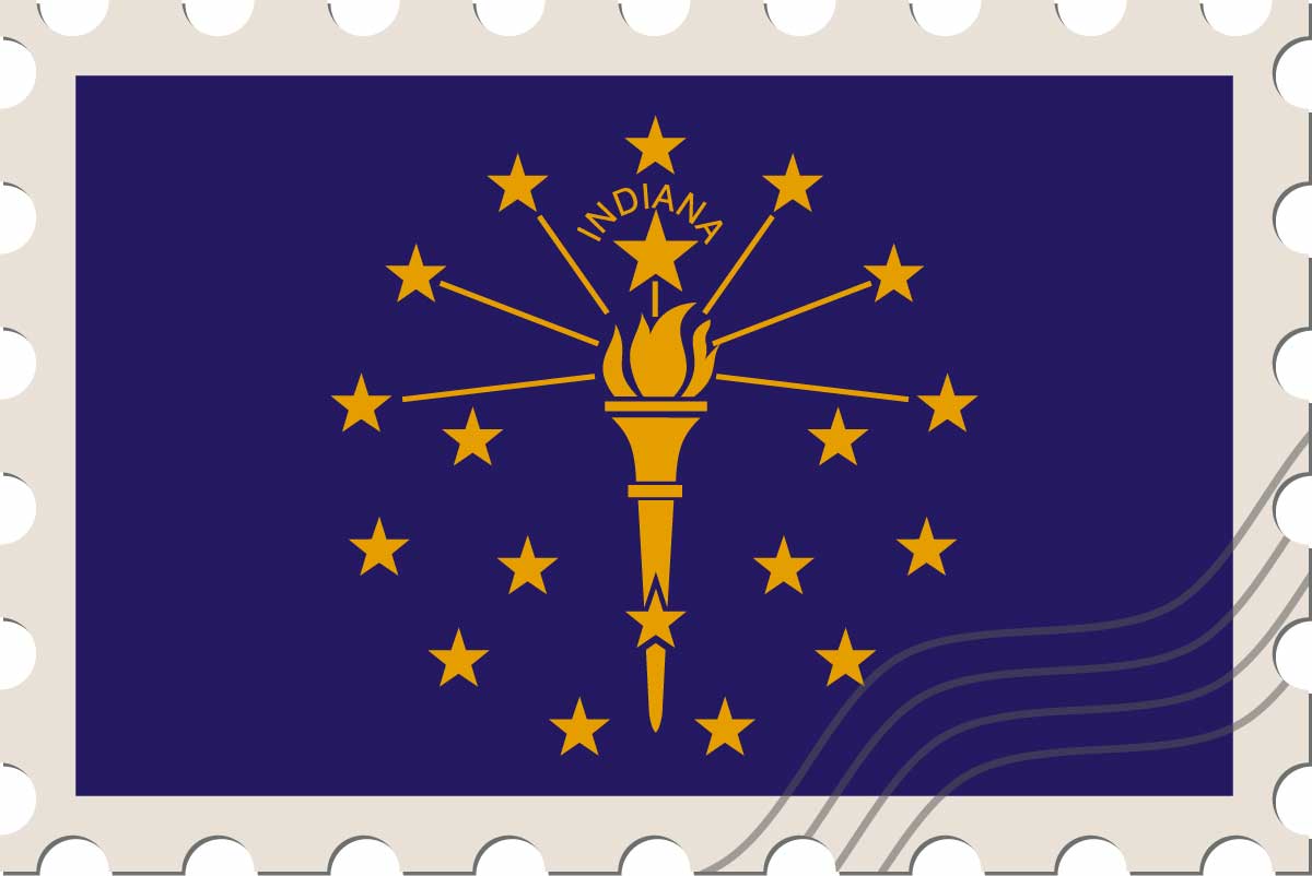 Indiana state flag
