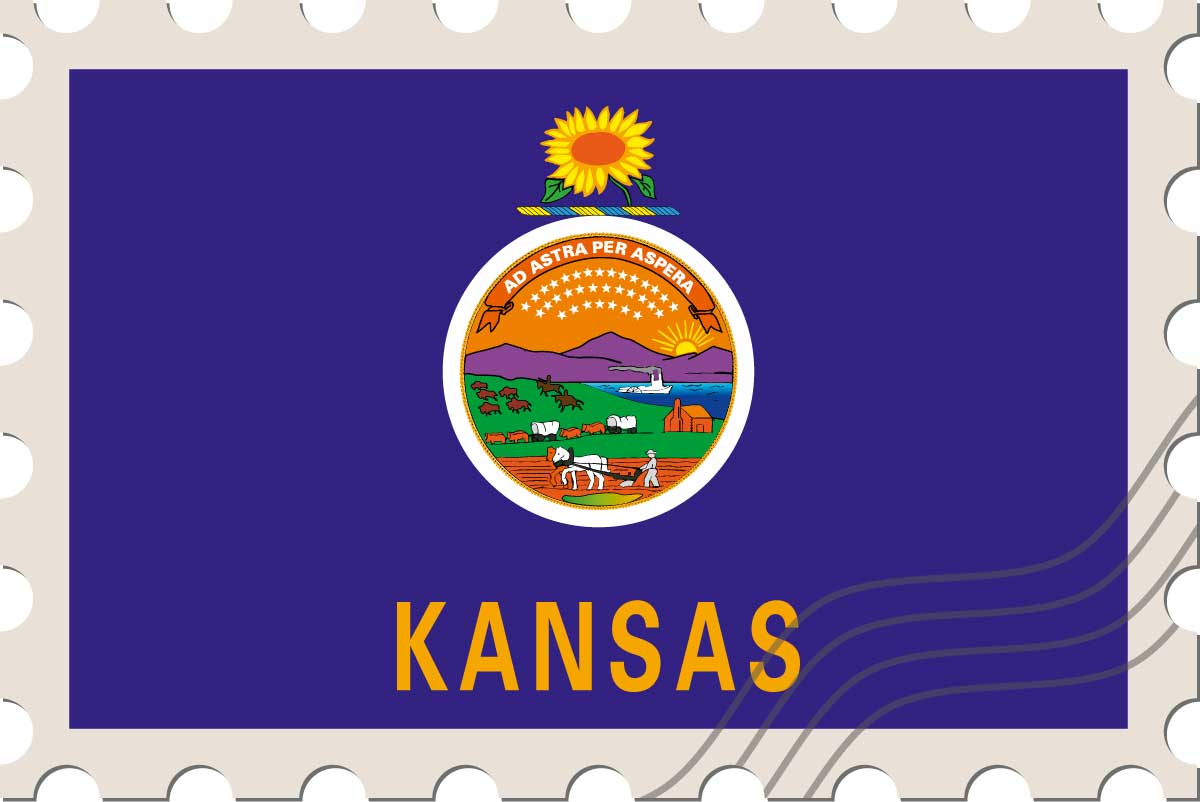 Kansas state flag