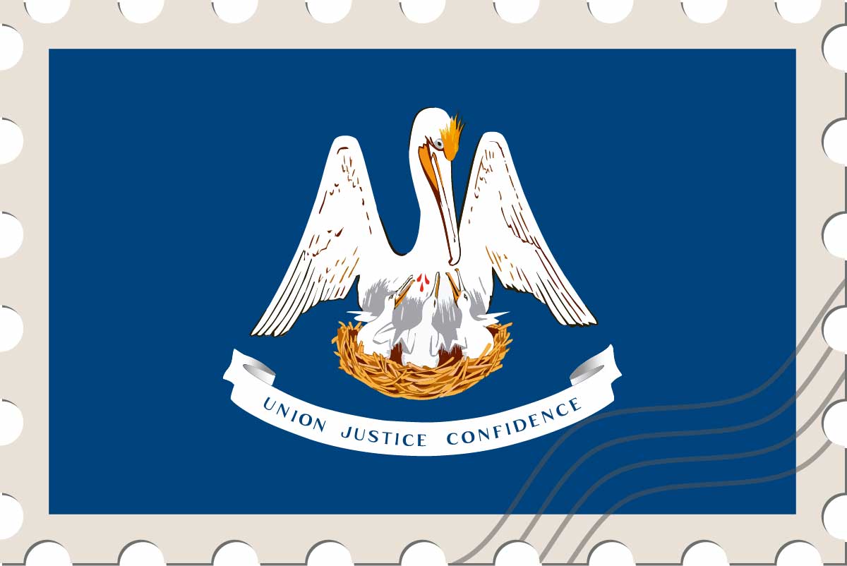 Louisiana state flag