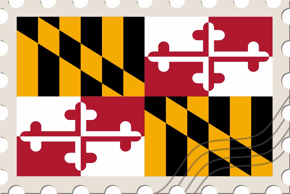 Maryland state flag