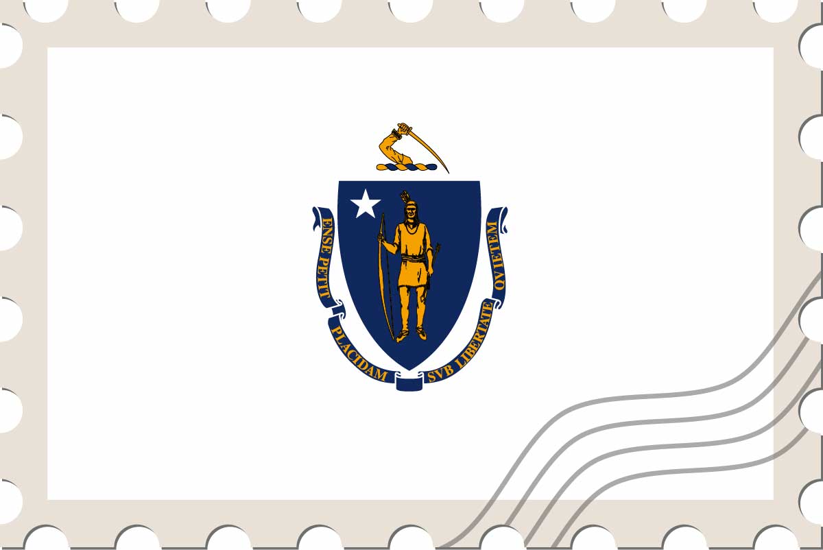 Massachusetts state flag