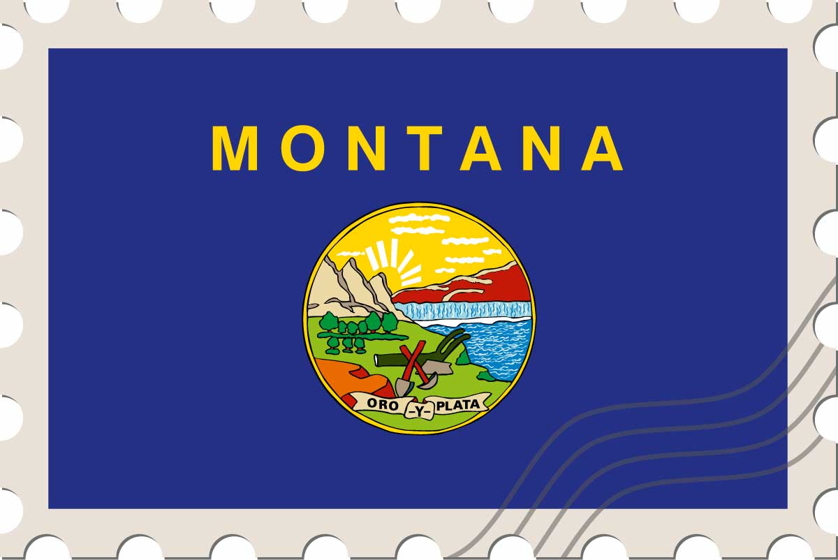 Montana state flag