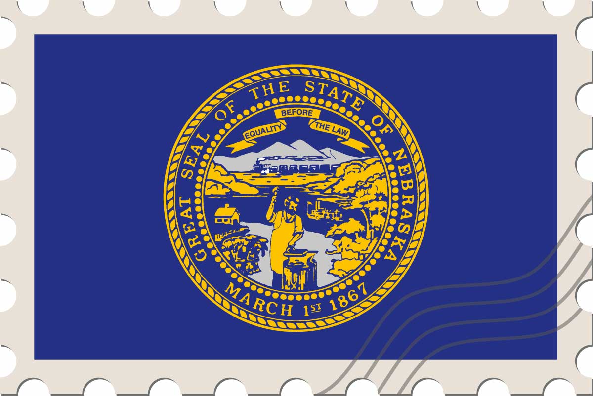 Nebraska state flag
