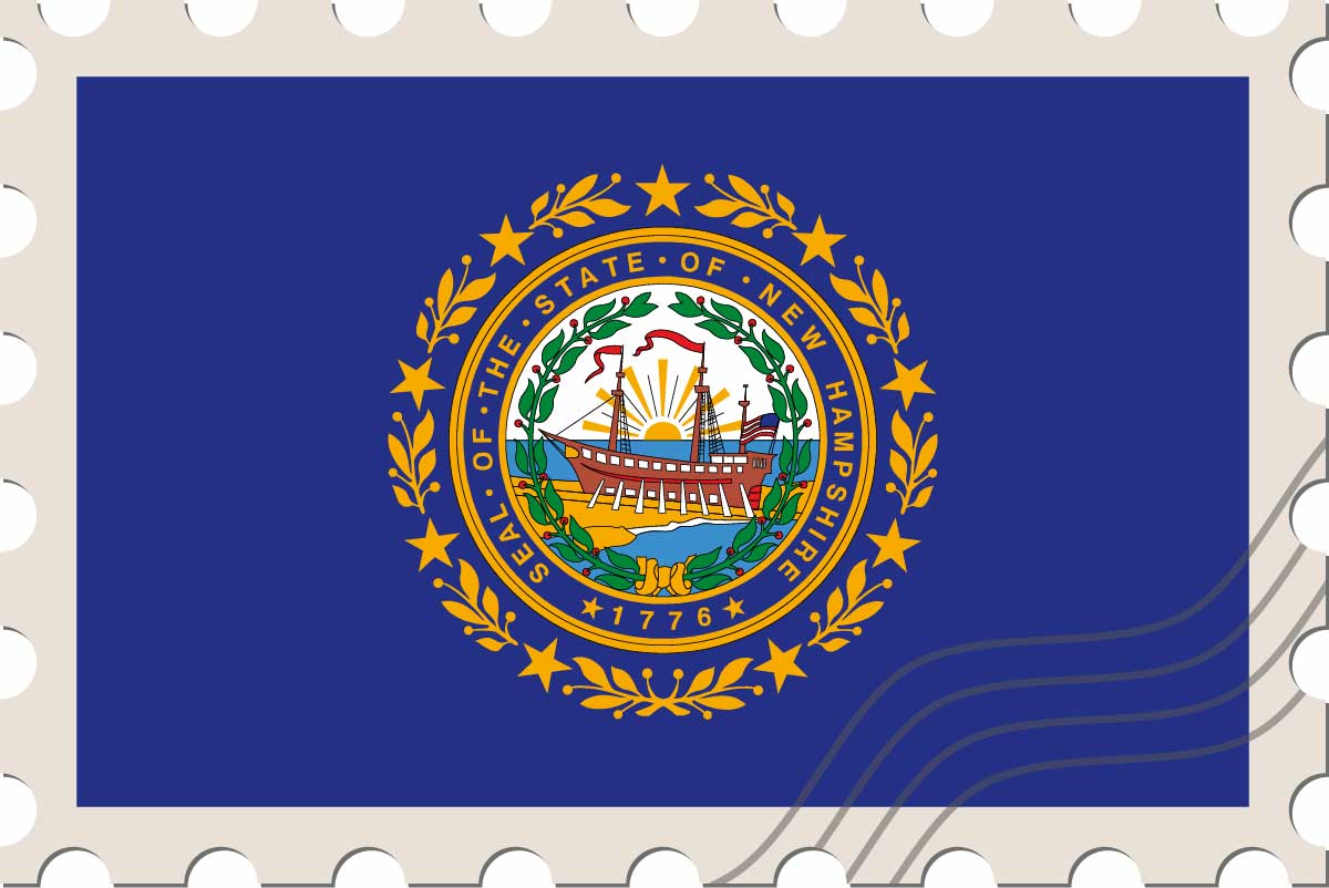 New Hampshire state flag