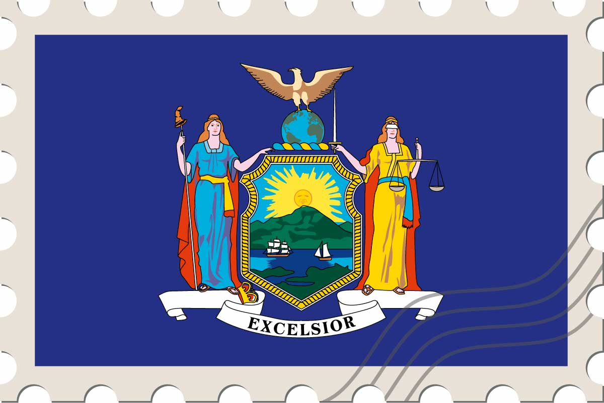 New York state flag