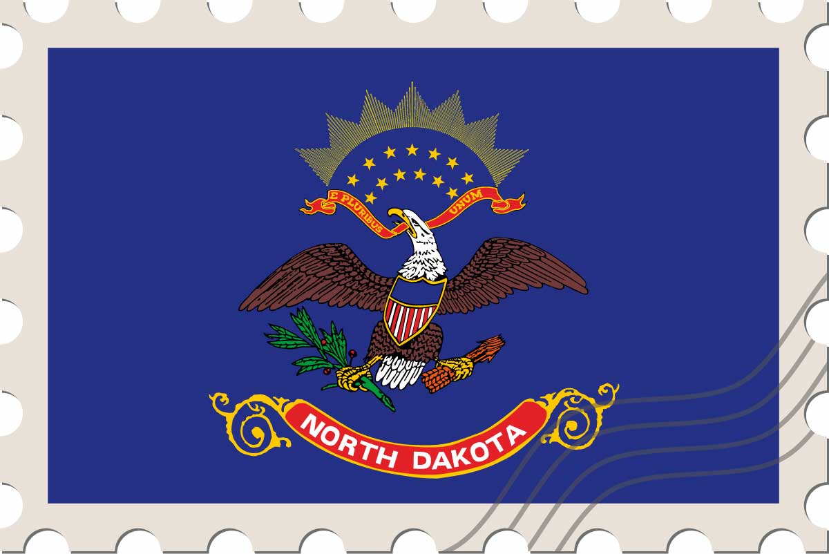 North Dakota state flag