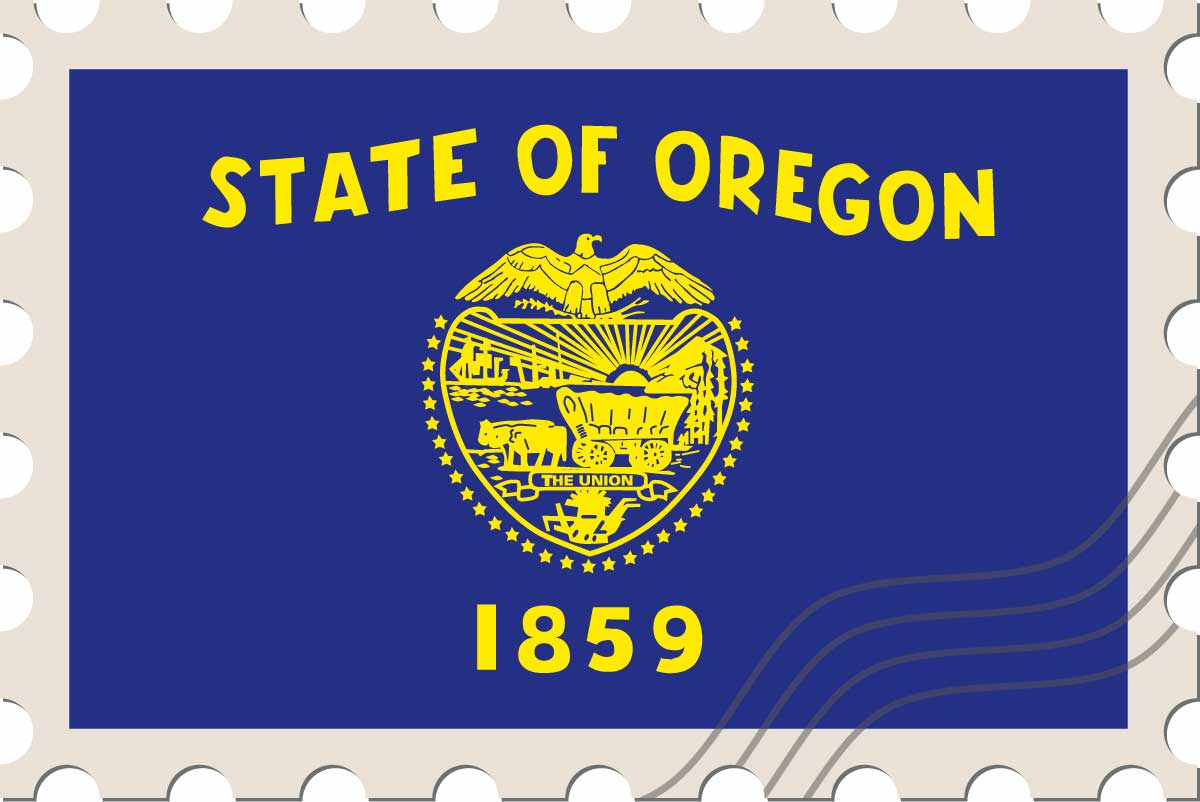 Oregon state flag
