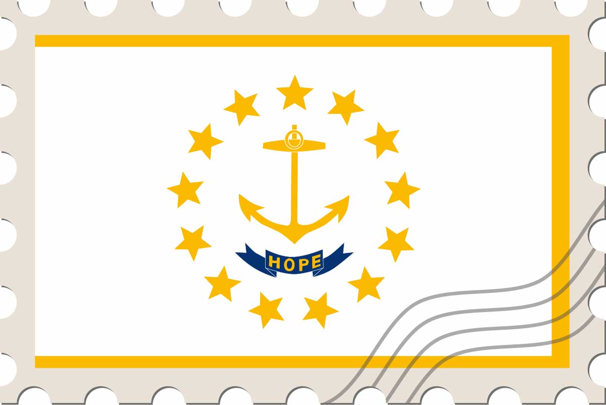 Rhode Island state flag