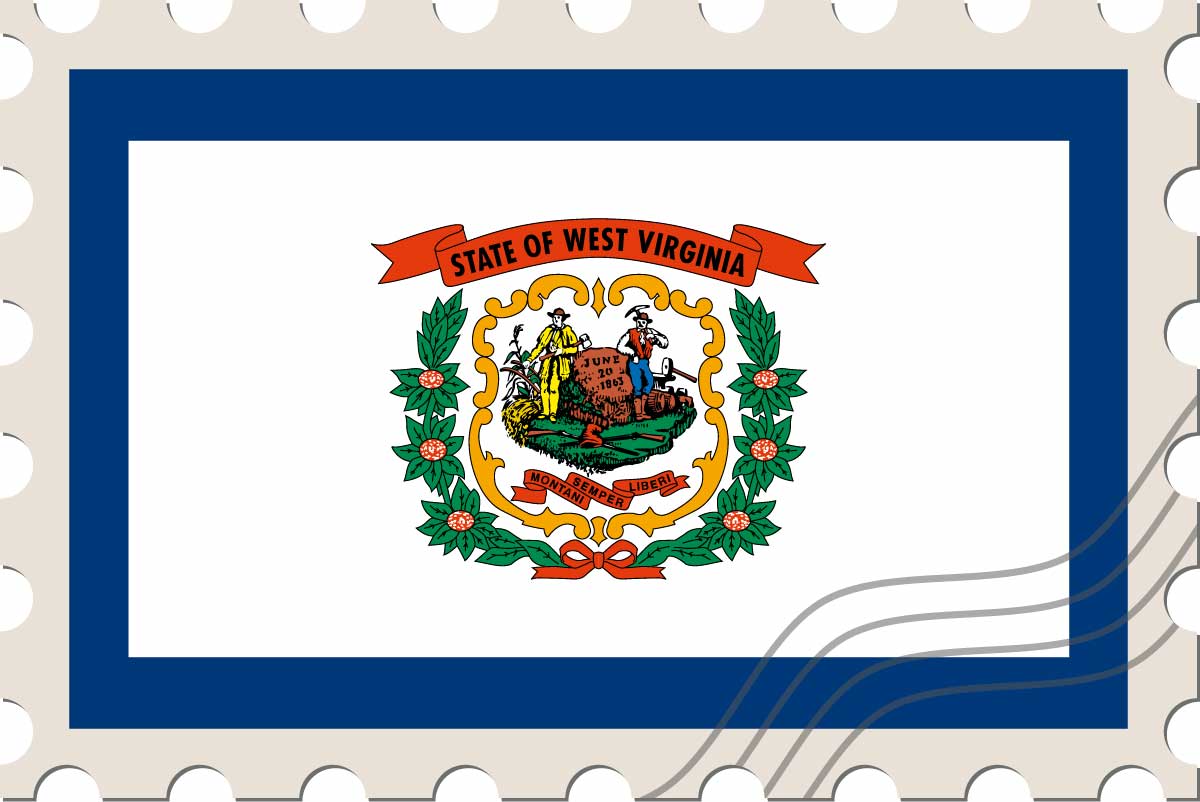 West Virginia state flag