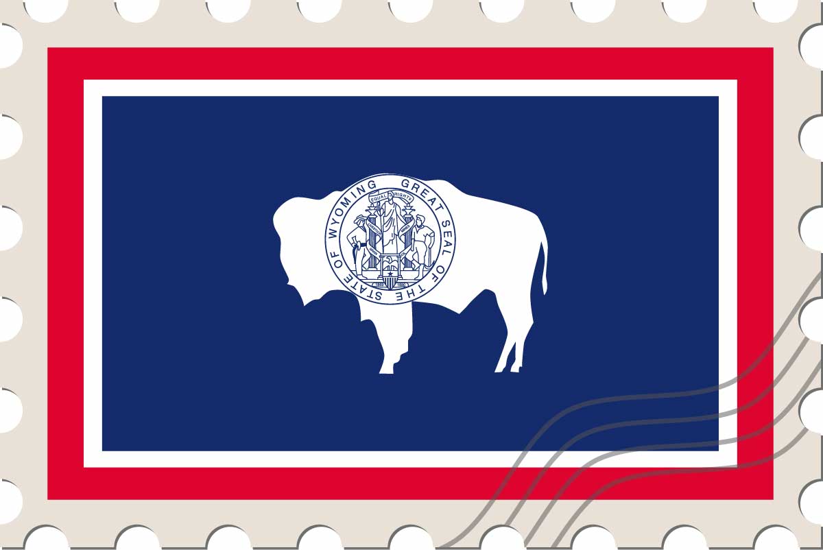 Wyoming state flag